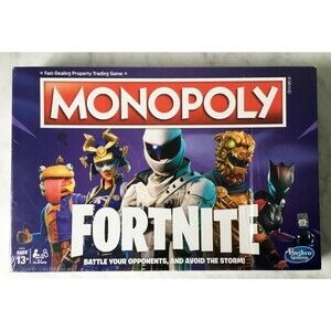 Monopoly: Fortnite Edition Board Game Inspired by Fortnite Video Game Ages 13+